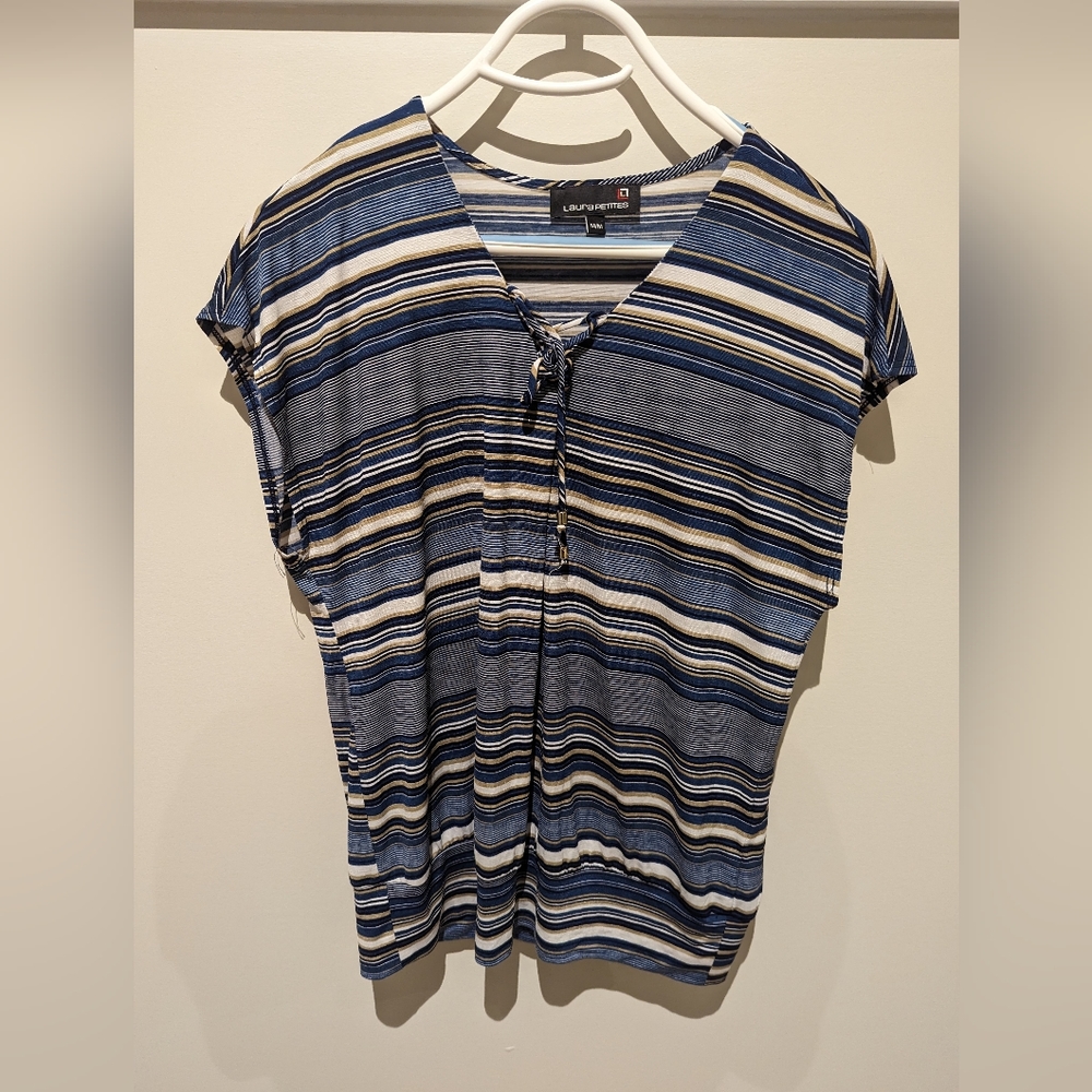 Striped Flowy blouse